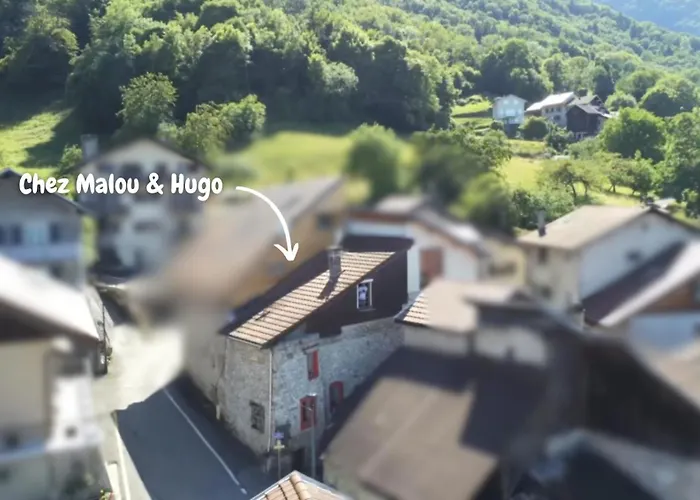 Chez Malou & Hugo Vue Lac Proche Suisse & Stations !